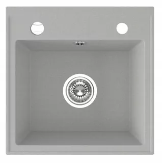 Kuchynský drez - Laveo Trinásť umývadlo GRANITE 44X44 CM GRAY