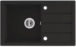 Kuchynský drez - Laveo Trinásť umývadlo GRANITE 79X48CM BLACK