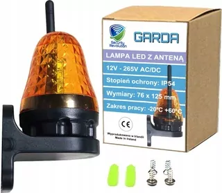 LED signalizačné svetlo s anténou