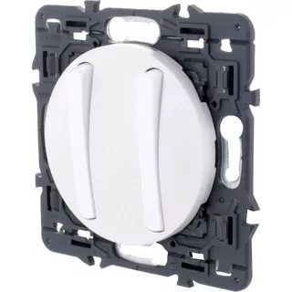 Vypínač svetla - LEGRAND Celia 080261B spínač X2 SLIM WHITE