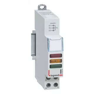 Signálne svetlo Legrand 412934 modulárne trojité LED 3 farby (červená, žltá, zelená) 230 V