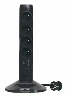Vertikálne predlžovacie káble 4X2P+Z+2XUSB+1XMICROUSB - 2,0 m