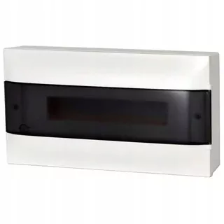 Rozdeľovacia skriňa LEGRAND PRACTIBOX S 1 × 18 (18 modulov) priehľadné dvere dymové 135436