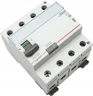 4-pólový rozdielový istič 40 A 100mA TX3