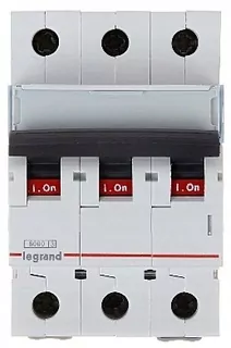 LEGRAND TX3 Prerušovač prúdu 3P C20A S303 403546