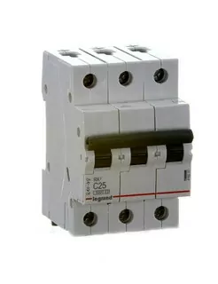 LEGRAND nadprúdový istič RX3 C 25 A S303 419237