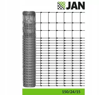 Pozinkovaná sieť lesná 150/24/15 L