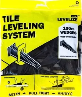 LEVELIZE Tile Leveling System - inovatívny systém na vyrovnávanie dlaždíc. KLINY balenie 100 kusov