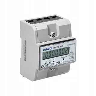 Merač elektrickej energie 80 A MID 3-FAZOWY