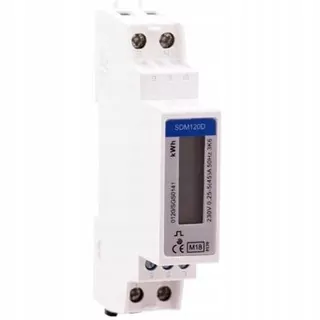 Jednofázový merač spotreby elektrickej energie 1F