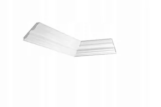 Stropná lišta biela FASETA Štukatúra LGG-04
