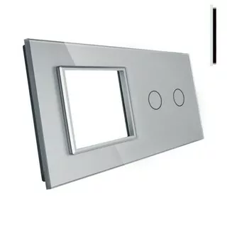Dotykový panel pre dva moduly