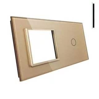Dotykový panel pre dva moduly