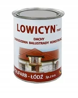 LOWICYN Polymérová farba 5L čierna