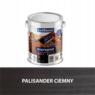 LUXDECOR Impregnácia na drevo 9l - tmavý palisander