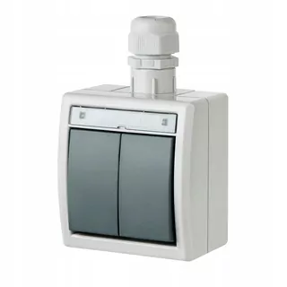 Hermetický sviečkový spínač IP65 aquant
