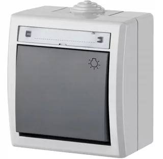 Vypínač svetla - Hermetický vypínač IP-55 '' svetlo '' IP55