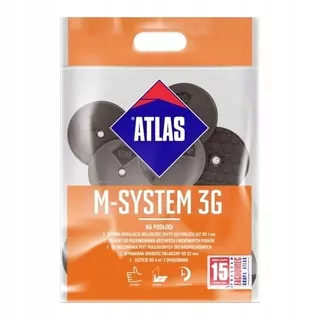 Spojky na upevnenie dosiek na podlahách M-System Atlas 3 g L 160