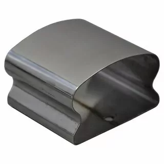 Spojky na zábradlie PVC Knop 40 × 65 mm leštené 2 ks