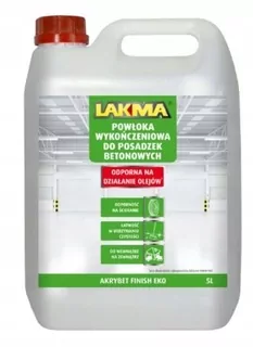 Lakma akrylová farba na betón 5 l, bezfarebný satén