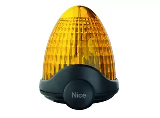 Výstražné svetlo Nice LUCY0 230 V s oranžovým tienidlom