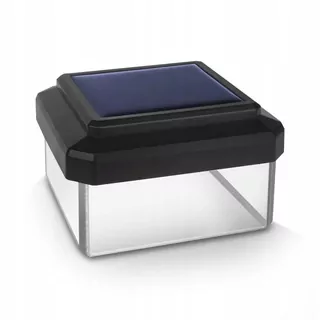 Solárne LED svietidlo na stĺp GreenBlue, 60 × 40mm, kobertová strecha, GB125