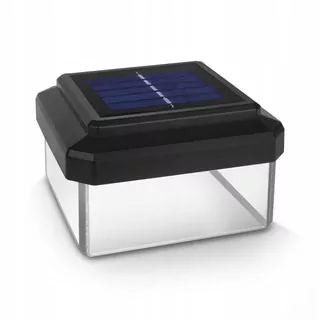 Solárne LED svetlo na stĺp Greenblue, 90 × 90mm, kobertová strecha, GB129