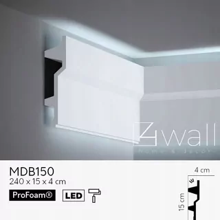 LED stropná lišta polyuretán MDB150 MARDOM
