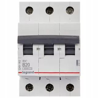 Legrand RX3 419170 Nadprúdový istič 3P 3F B20A