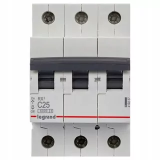 Legrand RX3 419237 Nadprúdový istič 3P 3F C25A