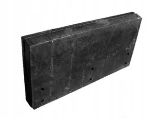 Gumové čepele pre snehový pluh 52 × 25 × 5