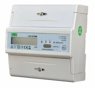 Istič - 3-fázové wattmetra 7mod 100 A RS485 Modbus RTU