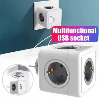 Zásuvka - Cube Strip ALOCACOC POWERCUBE 4 USB 2X zásuvky