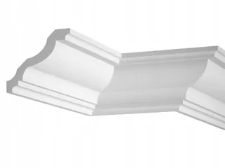 Hladký stropné lišta 10,5cm Mardom DECOR MDB158