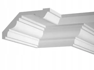 Hladký stropné lišta 11,6cm Mardom DECOR MDB121