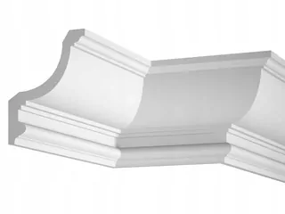 Hladký stropné lišta 14,8cm Mardom DECOR MDB154