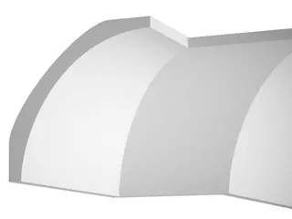 Hladký stropný pás 21,6cm Mardom Decor MDB155
