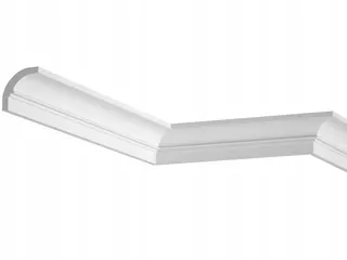 Hladký stropné lišta 4 cm Mardom DECOR MDB136