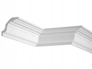Hladký stropné lišta 8cm Mardom DECOR MDB102