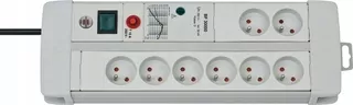 Brennenstuhl Premium-Line 8-zásuvkový prepäťový ochranný panel 3 m sivá (1256554828)