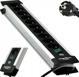 Napájací kábel Premium-Alu-Line 10 g 3 m BRENNENSTUHL