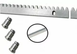 M48mm kovová prevodovka pás + kríky + 1 m skrutky