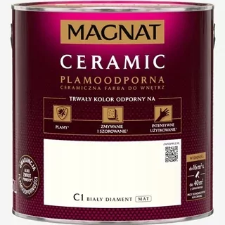 Magnat keramická farba na steny 5 l C1 Diamond White mat