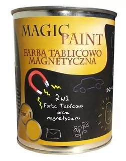 MAGNETICKÁ TABUĽOVÁ FARBA 2v1 + MAGNET + KRIEDA ZDARMA