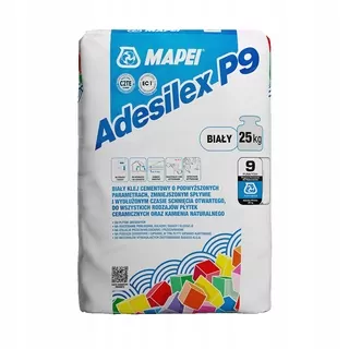 Lepidlo - Mapei ADESILEX P9 25 kg lepidlo na biele dlaždice