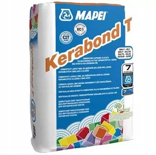 Mapei Kerabond T 25kg na kameninu BIELA