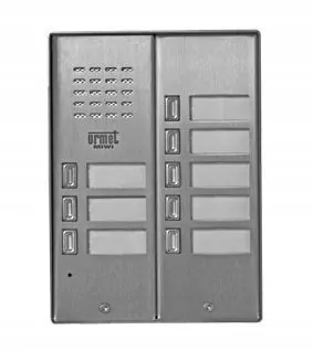 Interkom panel s 8 tlačidlami URMET 5025/8D