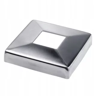 Krycí rám 108 × 108/40 × 40/25/1,5 mm, 4ES (AISI 304, SYSTEM 40X40, saténový)