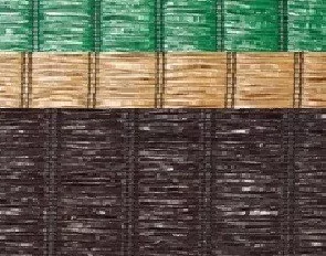 PVC rohož RAFFIA 100cm kotúč 3MB béžová