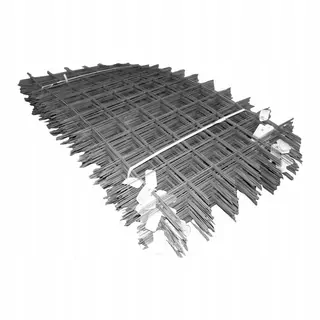Zvárané rohože 100 × 200 cm 10 × 10 cm drôt 2.4 mm